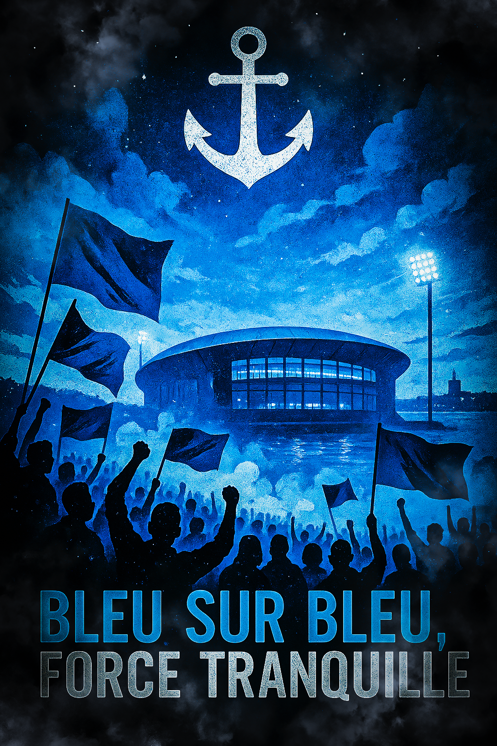 Le Havre Supporters Poster – Havre Maritime | Football Poster