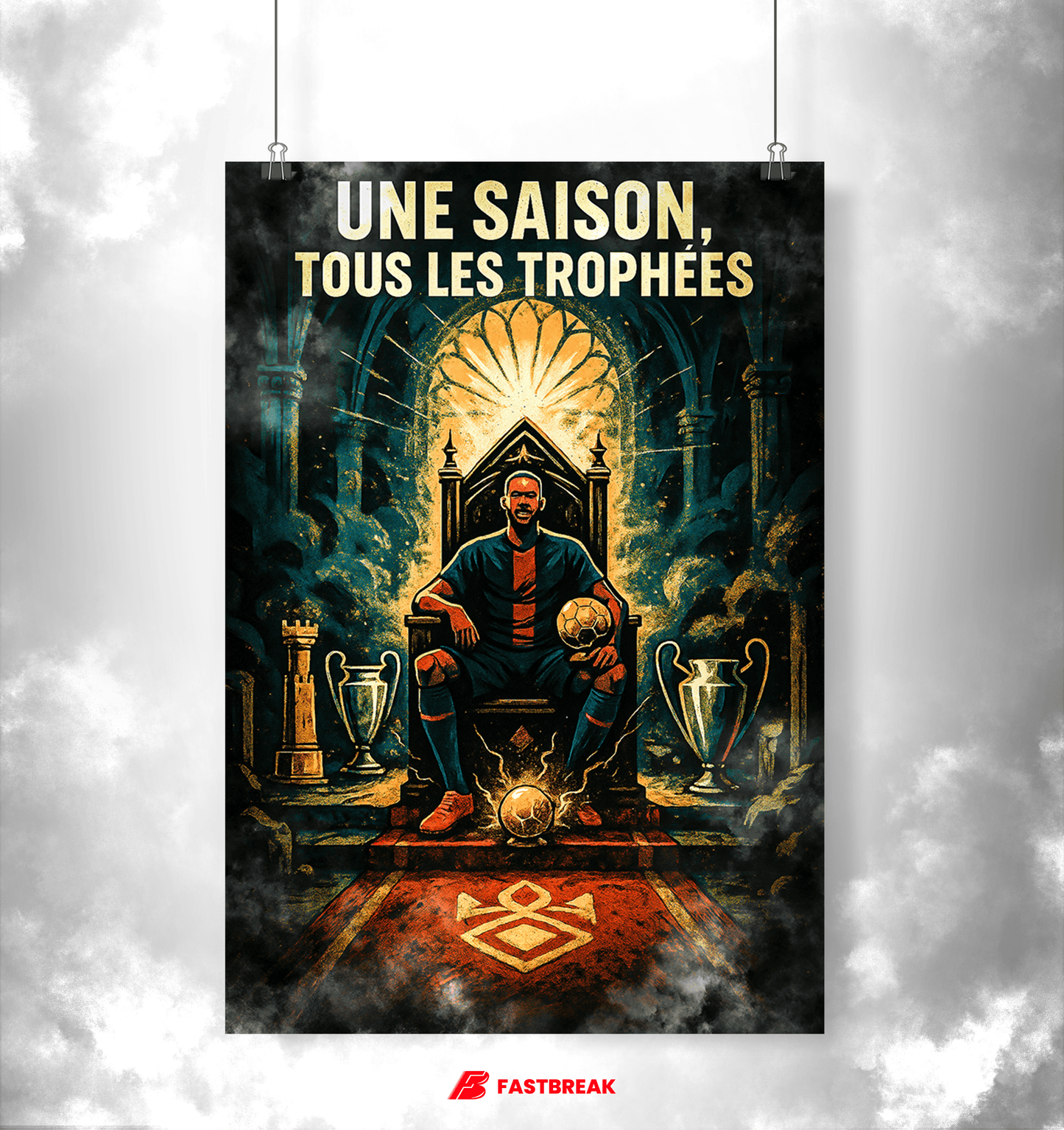 "The Golden Wing" Poster – Rise of a Virtuoso | Football Poster