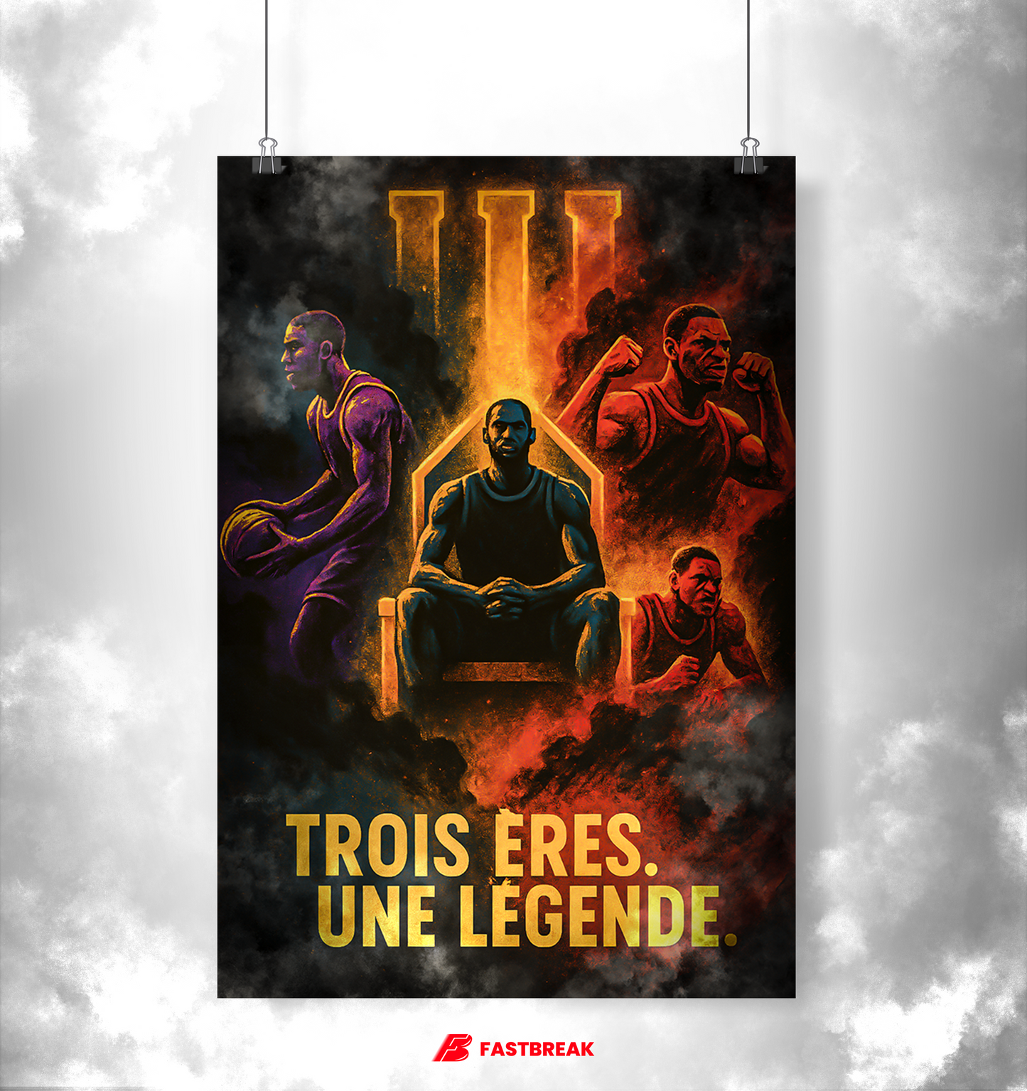 Poster "The King's Legacy" - Three Cities, One Legend | Poster Basket