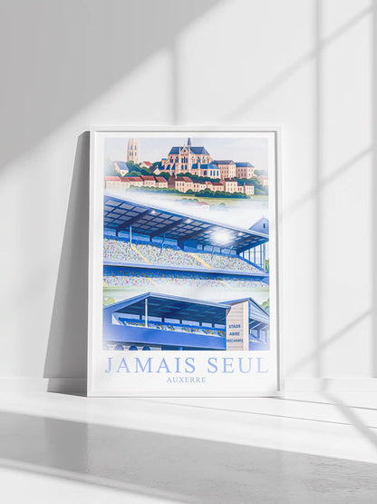 Auxerre – Le Grand Stade de la Vallée de l’Yonne | Affiche Artistique FastBreak FastBreak Shop