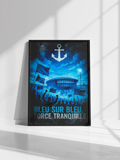 Affiche Supporters Le Havre – Havre Maritime | Poster Ambiance Maritime FastBreak Shop