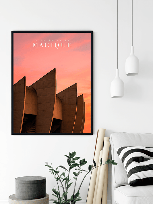 Affiche Stade Parc des Princes, Là où Paris est magique FastBreak Shop